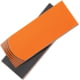 Rough Rider Custom Shop Scales, Handle Scales, 4in X 1.5in X .25in, G10 Handle, Orange And Black, Contains Two Slabs, Has Been Ground To Show Layers, Black, RR1879 / #34 &amp; ORANGE G-10