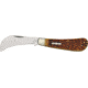 Rough Rider Hawkbill Fold Knife, 440 SS hawkbill blade, Amber jigged bone handle RR764
