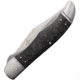 Rough Rider Hunter Midnight Ice Folding Knife, 5.23in, Satin Finish Stainless Locking Clip Blade, Shredded Carbon Fiber Handle, KD06R / RR1999