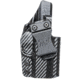 Rounded IWB Kydex Holster for Kel-Tec PR57, Right Hand, Carbon Fiber Black, KTC-PR57-CF-RH-VAR