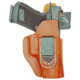 Rounded Leather Universal Holster, RG-LTHRUNVRSL-SM-BRN
