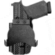 Rounded OWB Kydex Holster for Ruger RXM, Right Hand, Carbon Fiber Black, RGR-RXM-CF-RH-OWBPDL