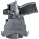 Rounded OWB Kydex Holster for Kel-Tec PR57, Right Hand, Black, KTC-PR57-BK-RH-OWBPDL