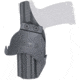 Rounded OWB Paddle Holster, Kel-Tec PMR30, Right Hand, Black, KTC-PMR30-BK-RH-OWBPDL
