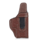 Rounded Premium Leather Open-Top Iwb Holster, FLC-HELLCAT-BR-RH-VAR