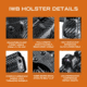 Rounded Kydex Canik METE MC9 IWB Holster