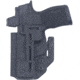 Rounded Sig Sauer Druid IWB/OWB Kydex Holster, Sig Sauer P365/P365 XL, Black, RG-DRUID-SIGP365-BK-AMBI
