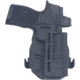 Rounded Sig Sauer Druid IWB/OWB Kydex Holster, Sig Sauer P365/P365 XL, Black, RG-DRUID-SIGP365-BK-AMBI
