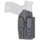 Rounded Tuckable IWB KYDEX Holster, Kimber Micro 9, AMBI, Black, KBR-MICRO9-BK-TUCK