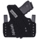 Rounded Tuckable IWB KYDEX/Padded Wide Hybrid Holster, CZ P-10F /P-10C /P-10S, Right Hand, Black, CZU-P10C-BK-RH-WDFOAM