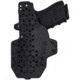 Rounded Tuckable KYDEX Armaloy Hybrid Holster, CZ P10 Compact, Right Hand, Black, CZU-P10C-BK-RH-STPOLY