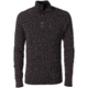 Royal Robbins Oban Button Mock Sweater - Mens, Jet Black, Large, 47171-37-L