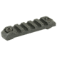 Bravo Company Mfg MLOK 3 Inch Polymer Picatinny Rail Section, Black, 3 Inch, BCM-MCMR-1913-N3-BLK