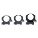 Ruffs Precision Manufacturing Precision Co-Linear Bubble Level 30mm Riflescope Ring, High - 1.25, Set of 2, Black, CLR-30125