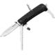 RUIKE L32 Large Multifunction Knife Multi-Tools, Folding Knife, 4.38in Closed, Black G10 Handle, Black, L32-B