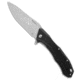 Ruike RUIKE D198 Liner Lock Knife Black Polymer 3.86" Stonewash, Black, 8Cr13MoV, adult, BHQ-193605
