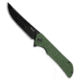 Ruike Ruike P122 Liner Lock Knife Green Sculpted Micarta 3.75" Black, Green, 14C28N, adult, BHQ-208357