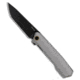 Ruike Ruike P166 Linerlock Gray Aluminum 3.75 Black DLC 14C28N, Gray, 14C28N, adult, BHQ-222648
