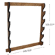 Rush Creek Creations 5 Gun Wall Rack, American Cherry, 38-4044