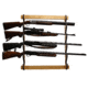 Rush Creek Creations 5 Gun Wall Rack, American Cherry, 38-4044
