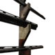 Rush Creek Creations 5 Gun Wall Rack, Americana Flag, 38-4046