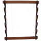 Rush Creek Creations 5 Gun Wall Rack, Dark Walnut, 38-4045