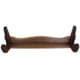 Rush Creek Creations Single Gun Wall Rack, Dark Walnut, 38-4068