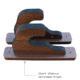 Rush Creek Creations Wall Gun Display Hooks, Walnut, 10.2 x 1.7 x 6.2, 38-4087