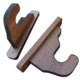 Rush Creek Creations Wall Gun Display Hooks, Walnut, 10.2 x 1.7 x 6.2, 38-4087