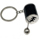 RW Minis 6 Speed Gear Shifter Replica Keychain, Black, 05.0002.01