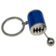 RW Minis 6 Speed Gear Shifter Replica Keychain, Blue, 05.0004.01