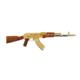 RW Minis AK-47, Replica 1/3 scale, non-firing model, Gold, RWGLDAK47