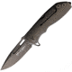 RYP Designs Billy Waugh Folding Knife, 5.25in Closed, 3.88in Black PVD Bohler M390 Stainless Blade, 3D Machined Titanium Handle, RPBWF001