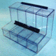 S-Curve Technologies Dispenser 2-compartment Petg FCD-02 PETG, Unit EA