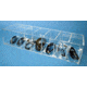 S-Curve Technologies Dispenser Sftyglass 7 Acrylic SGD-07, Unit EA