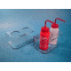 S-Curve Technologies Holder 2-bottle Wallmnt Petg BH-200 PETG, Unit EA