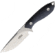 S-TEC Black G10 Fixed Blade Knife, T228541