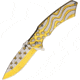 S-TEC Flag Linerlock A/O Gold