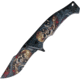 S-TEC Skull Linerlock A/O Knife, 21, T271910-21