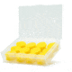 Saf-T-Ear Moldable Silicone Soft Waterproof Earplugs, Comfort Fit, 6-Pair Set, Yellow, One Size, LA-ERSTE-SOFTPLUG
