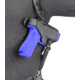Safariland 1060 Shoulder Holster System - Plain Black, Right Hand 1060-383-1-21