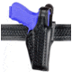 Safariland 200 ''Top Gun'' Mid-Ride, Level I Retention Holster - Hi Gloss Black, Right Hand 200-09-91