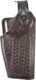 Safariland SLS Mid-Ride Level II Duty Holster, Glock 19/Glock 23/Glock 32, Right Hand, Basketweave, Cordovan, 6280-283-071