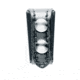 Safariland 63 Belt Keeper, Slotted 2 Snap, Up To 1.75in. 0.875W, Pack Of 4, Basket Weave Black 63-4-4