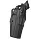 Safariland 6360 ALS/SLS Mid-Ride Level III Retention Duty Holster w/ Plain &amp; Tactical Finish, Springfield Armory 1911, Right Hand, STX Plain, Black, 6360-56-411