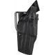 Safariland 6360 ALS/SLS Mid-Ride Level III Retention Duty Holster w/ Plain &amp; Tactical Finish, Beretta 92, Right Hand, STX Tactical, Black, 6360-73-131
