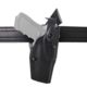Safariland 6360 Level III Retention ALS/SLS Duty Mid-Ride Holster, Smith &amp; Wesson Model 6946 DAO, Left Hand, Plain, Black, 6360-320-412