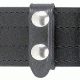 Safariland 65 Belt Keeper, 2 Snap 0.75in.W, Pack Of 4, Basket Weave Black W/ Black Plastic Snap, 1.75in. Belt 65-4-4PBL