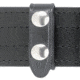 Safariland 65 Belt Keeper, 2 Snap 0.75in.W, Pack Of 4, Hi Gloss Black W/ Black Plastic Snap, 1.75in. Belt 65-4-9PBL