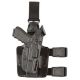 Open Box, Dealer Demo, Safariland 7005 7TS SLS Tactical Holster w/Quick Release Leg Strap, Right Hand, Black, 7005-819-411